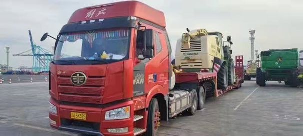 收割機進口報關2-3天無憂順利完成，誰人不動心