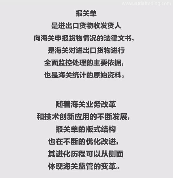 改革開放40年 | 報(bào)關(guān)單極簡(jiǎn)迭代史