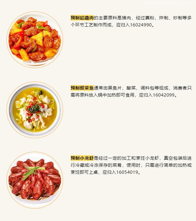 【進出口食品安全】預制菜歸類及出口監管要求
